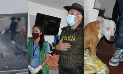 A Kátira un inescrupuloso la agarró a puños y patadas en el Centro de Bogotá, fue rescatada gracias a la denuncia de la comunidad