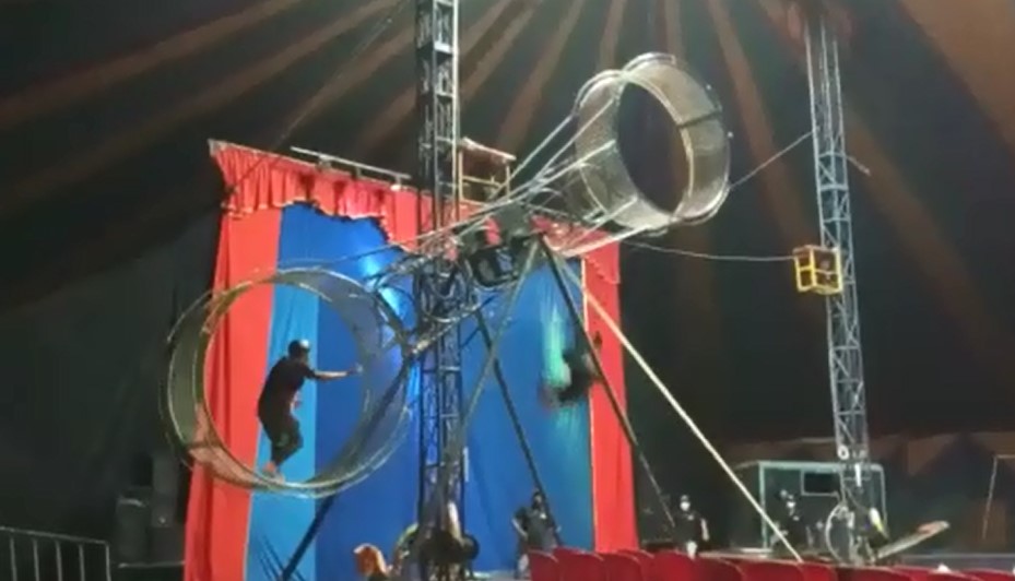 A una cirugía será sometido acróbata que sufrió accidente en circo de Valledupar