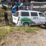 Accidente de buseta en el sur del Cesar dejó tres heridos