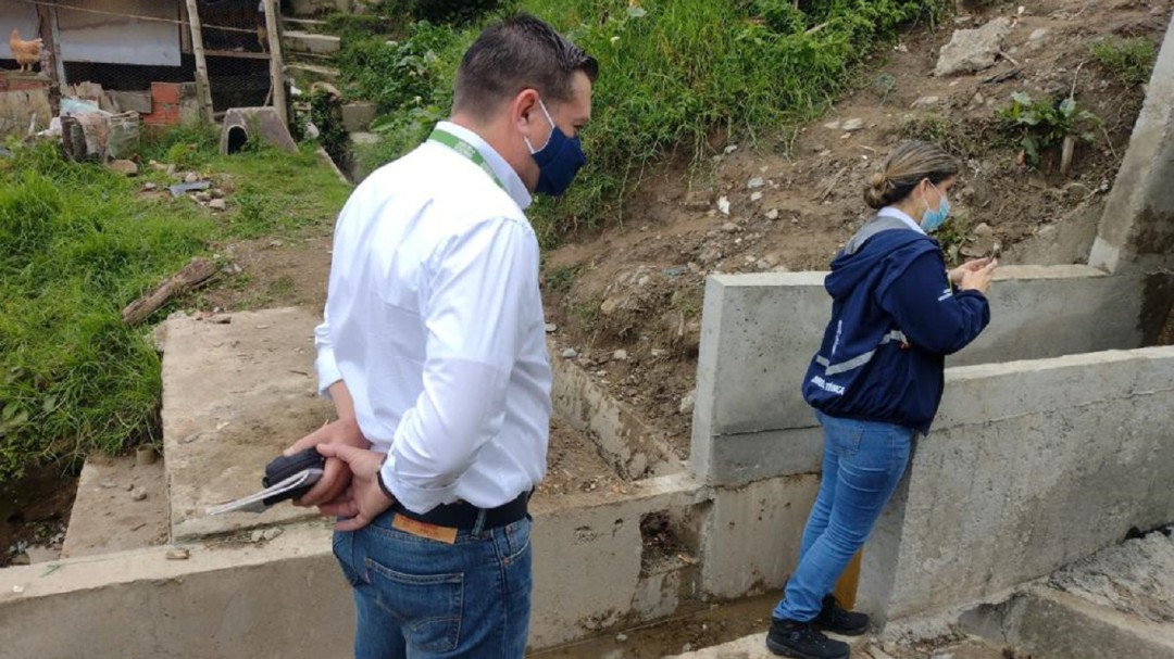 Alcaldía adelanta 20 obras de estabilización en Manizales