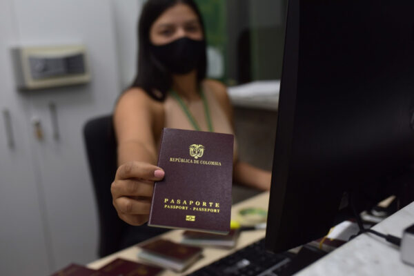 Alrededor de 50.000 pasaportes expedidos en Risaralda durante el 2021