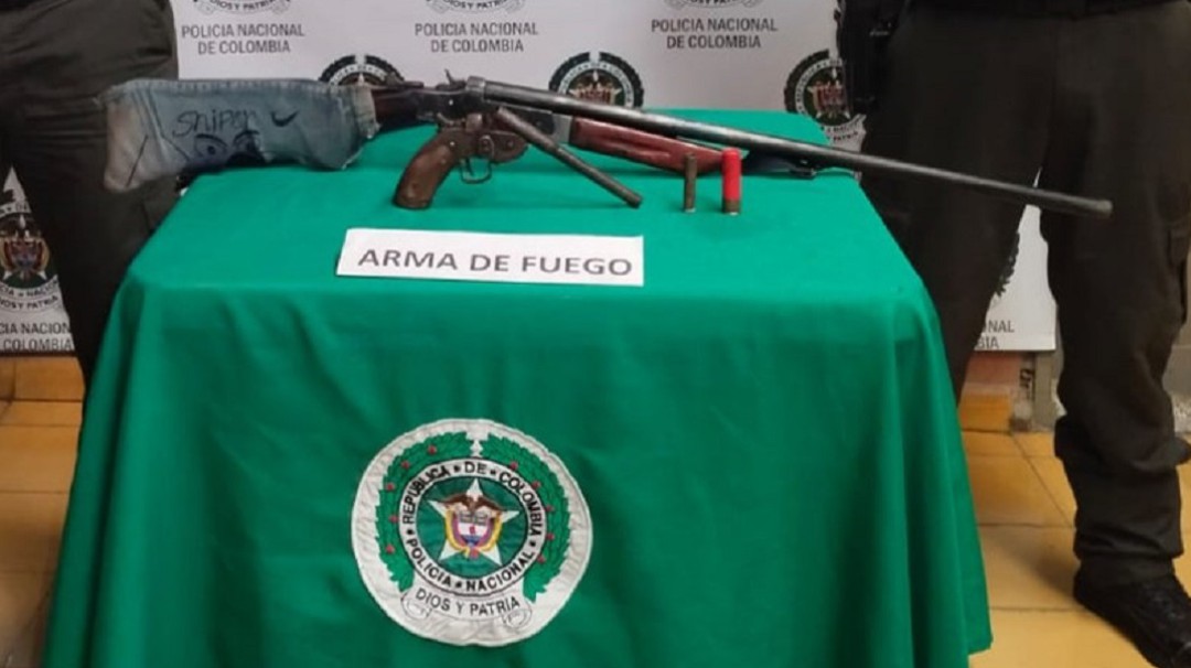 Aprehendidos tres menores por presunto porte ilegal de armas en Riosucio