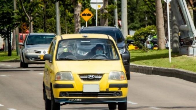 Así quedó la nueva tarifa para los taxis en Bogotá este 2022