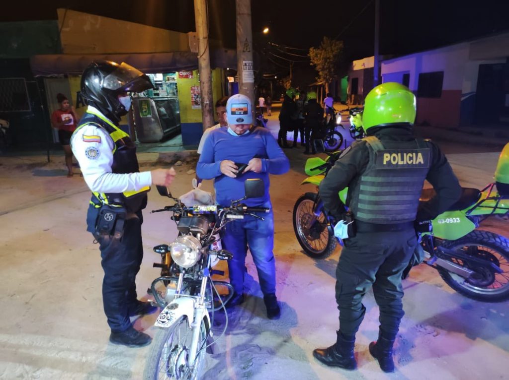 Autoridades realizan operativos de seguridad en los barrios de Santa Marta