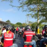 Avanza marcha de motociclistas hacia el Centro