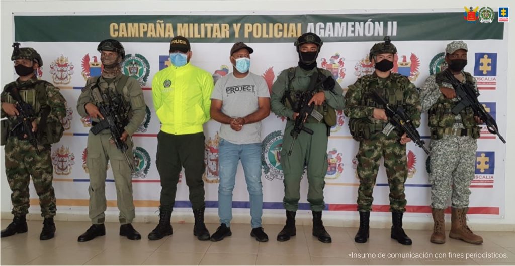 Cae supuesto articulador de homicidios y actividades de narcotráfico del ‘Clan del Golfo’ en el oriente del país