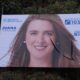 Candidata Juana Carolina rechazó actos vandálicos en contra su publicidad