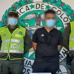 Capturaron a ‘Lucho’ cuando iba en un vehículo con un revólver en Cartagena