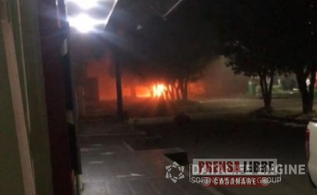 Carro bomba en Saravena dejó varias víctimas y cuantiosos daños materiales