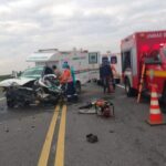 Cinco heridos deja accidente de ambulancia