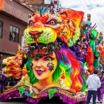 Derroche de cultura y color: Hoy Pasto vivirá el Día Magno con la exhibición de carrozas en el pasaje del Carnaval