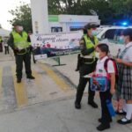 Desde Villeta la policía de Infancia y Adolescencia acompaña regreso a Clases de estudiantes de Cundinamarca.
