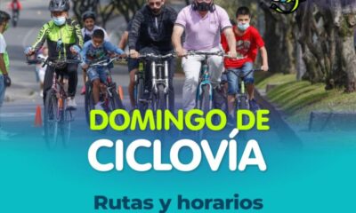 Este domingo 23 de enero regresa la ciclovía a las calles de Manizales