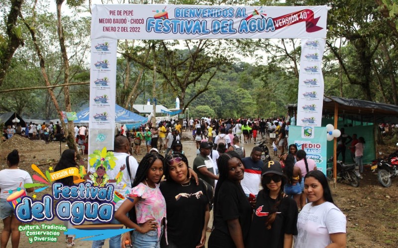 Exitoso cierre de la versión 40° del Festival del Agua en Pie de Pepé – Medio Baudó.