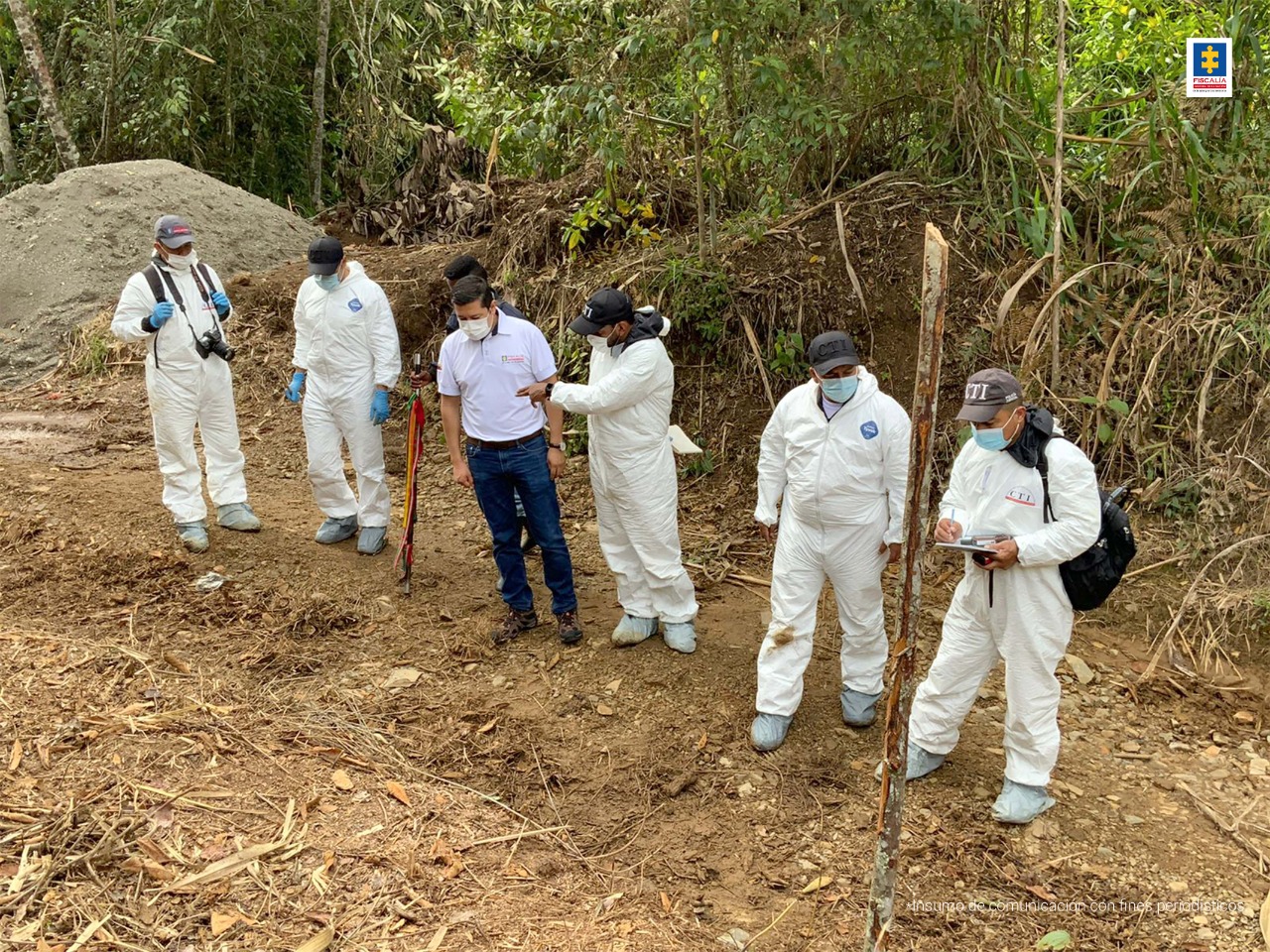 Fiscalía realizó inspección judicial al lugar donde fue asesinado excoordinador regional del Cric