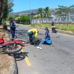 Joven herido en accidente de tránsito en Aguazul