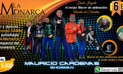 La Monarca Discoteca prepara un show único para este 6 de enero en Puerto Asís