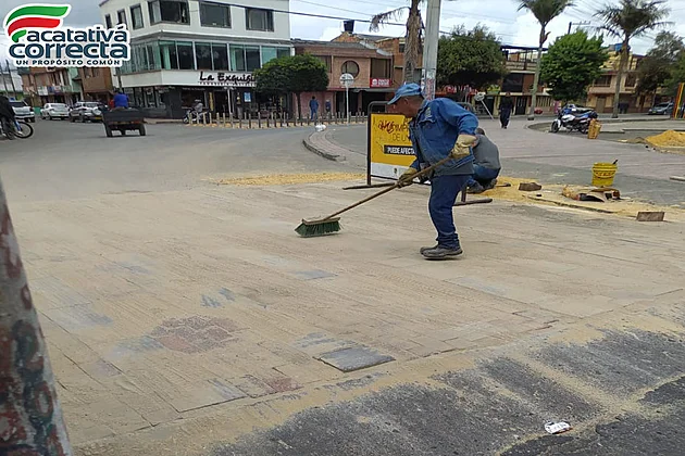 La Secretaría de Obras Públicas de Facatativá, reactivó las obras del municipio