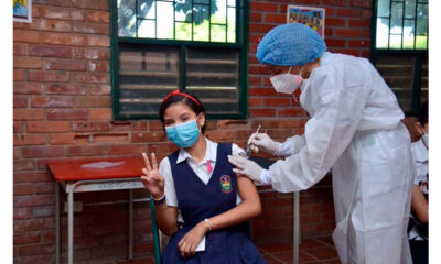 Llevan la vacunación anticovid  a los colegios de Valledupar