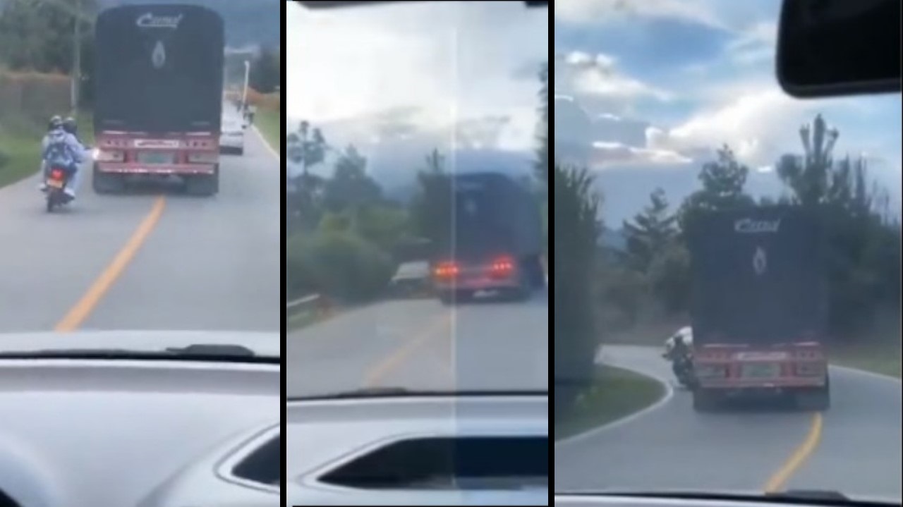 Lo buscan por imprudente, conductor de tractomula hizo varias maniobras peligrosas en carreteras de Antioquia