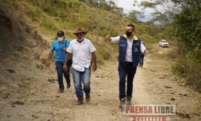 Mantenimiento a anillo vial en La Chaparrera realizará maquinaria de Gestión del Riesgo