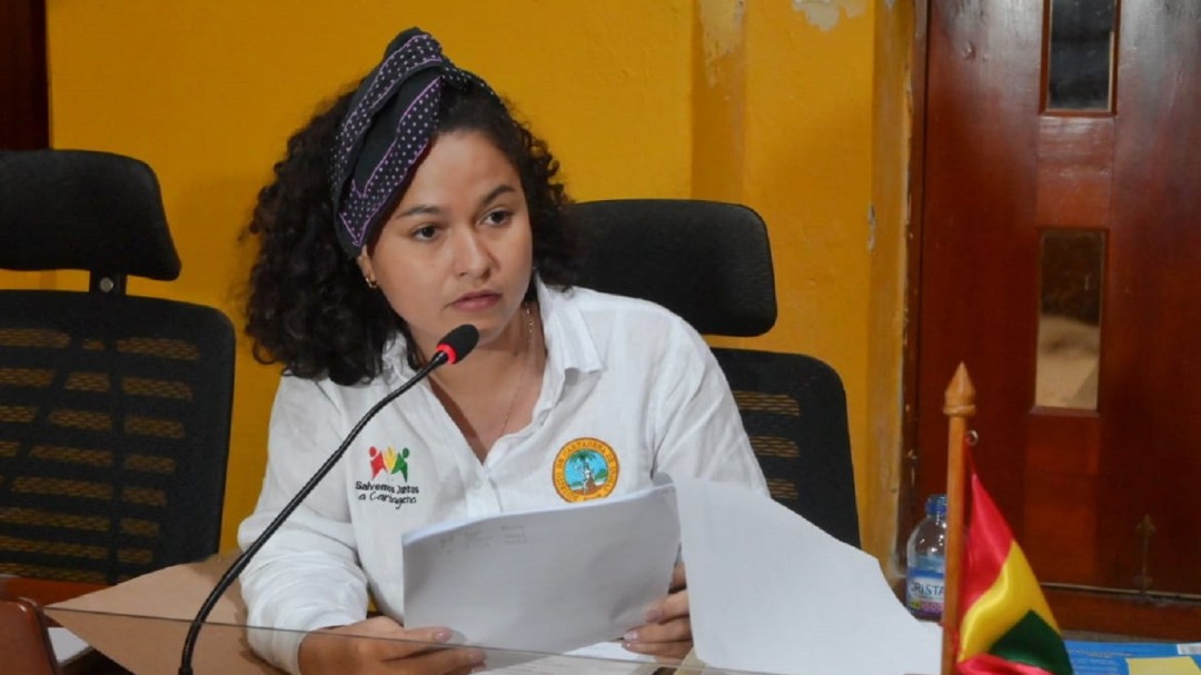 Paola Pianeta Arango, encargada de la Secretaría del Interior en Cartagena