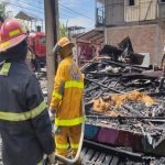 Incendio en dos viviendas de la costa de Nariño dejó a tres familias en la calle