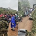 asonadas contra el Ejército en Nariño