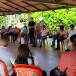 Presidentes y líderes comunales se reunieron con alcalde de Barrancas