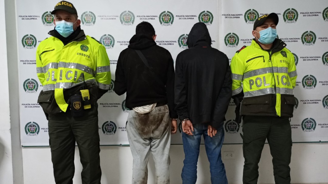 Ramos y Ramitos fueron capturados por presunto hurto a un taxista