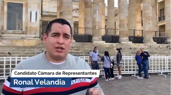 Rechazo a las acciones terroristas de la guerrilla en Arauca hizo candidato al Congreso Ronal Velandia