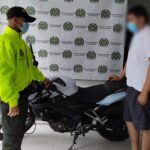 Recuperan en Villamaría una moto robada bajo la modalidad de halado