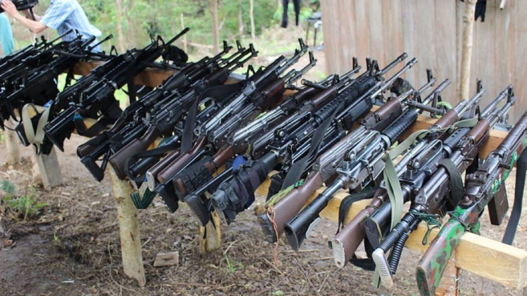 Se pierden 22 fusiles de la Policía en Sucre