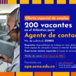 Sena abre convocatoria para 200 agentes de call center en el Atlántico