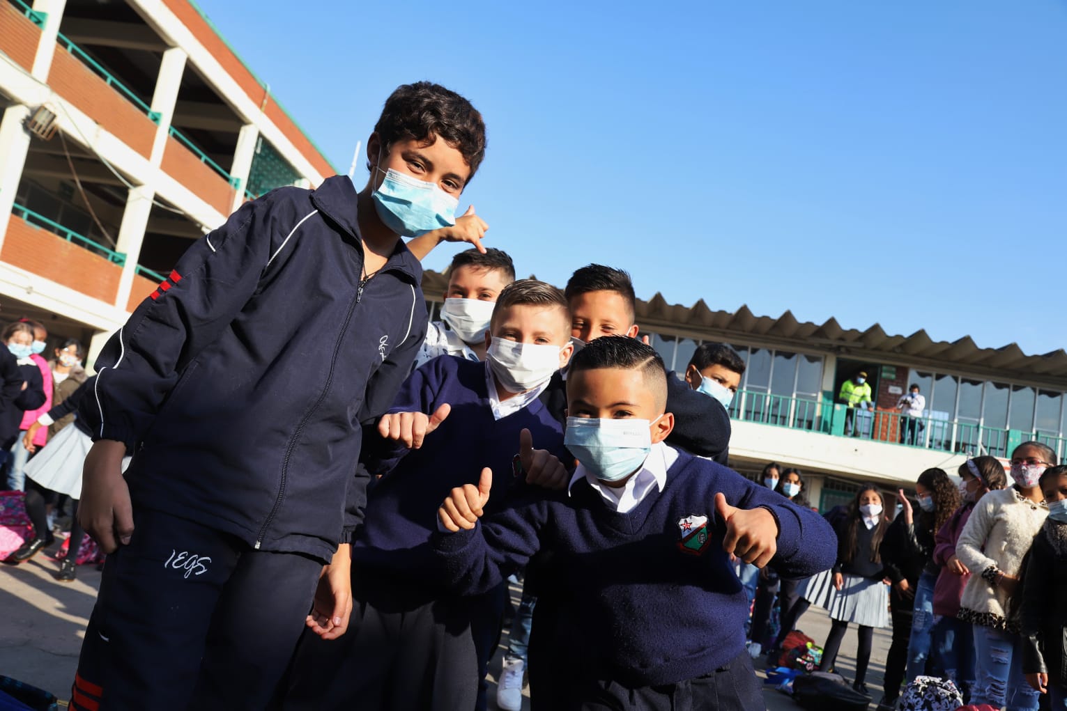 Soacha retorna a la presencialidad en sus aulas de clase