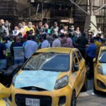 Taxistas de Manizales realizaron manifestación en apoyo al concejal Osorio