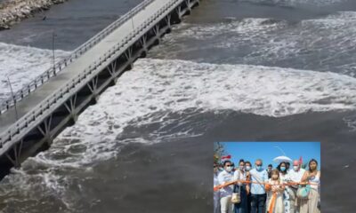 Tras dos años de recuperación y una inversión de $20 mil millones, entregaron los primeros 200 metros del Muelle de Puerto Colombia