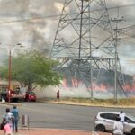 Varios incendios forestales en Yopal