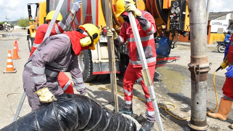 Veolia interviene el alcantarillado de ocho barrios