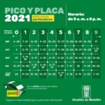 pico y placa particulares