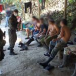 11 personas capturadas ejerciendo minería ilegal en una vereda de Anserma