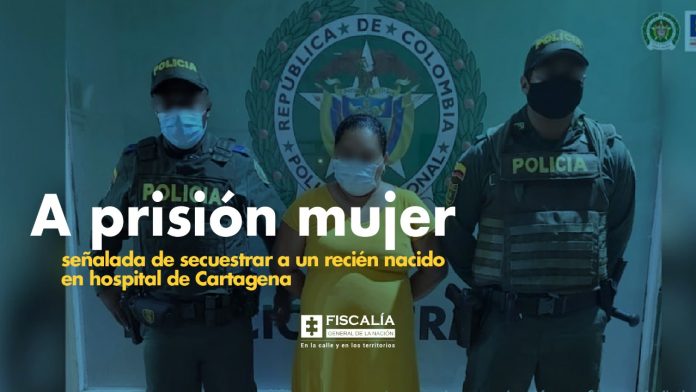 A prisión mujer señalada de secuestrar a un recién nacido en hospital de Cartagena