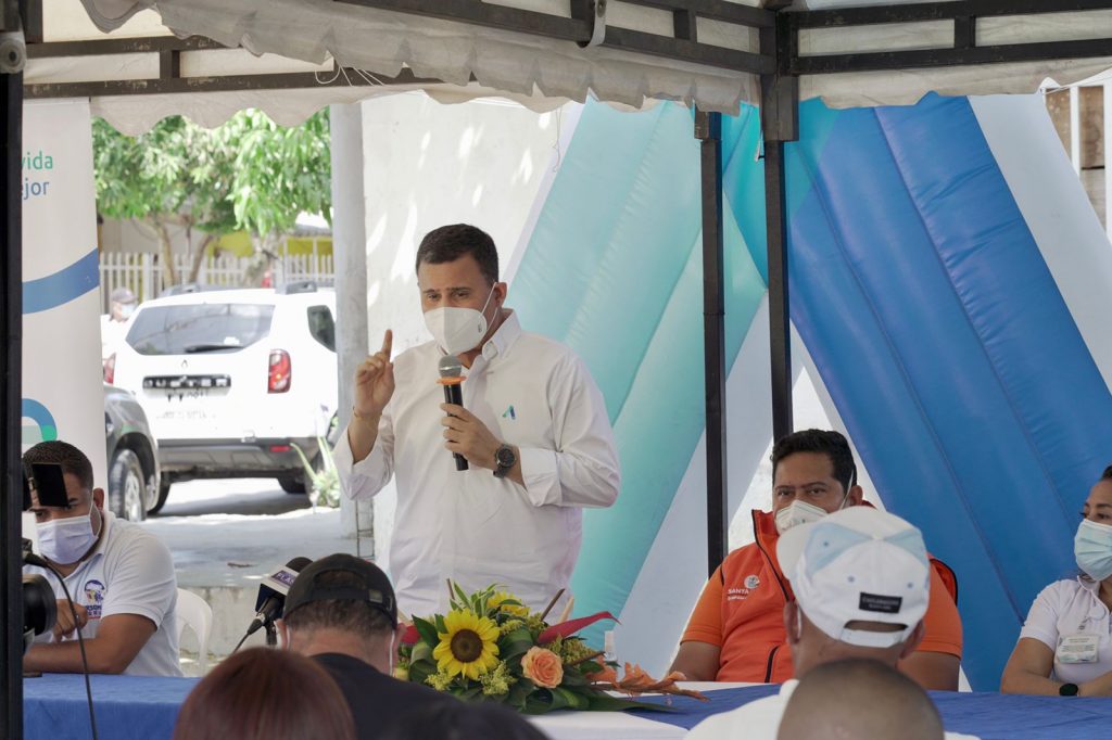 Air-e inaugura obras eléctricas en cinco barrios de Santa Marta
