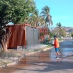 Alcaldía realiza mantenimientos permanentes en el Camellón de la Bahía