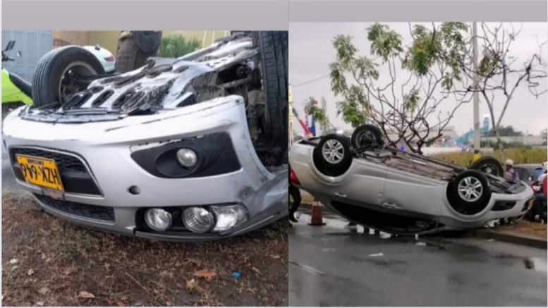 Aparatoso accidente de tránsito en Montería