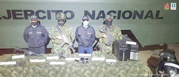 CTI y Ejército incautaron material de guerra en una residencia de Arauquita ,Arauca