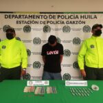 Capturado hombre comercializando estupefacientes en Garzón