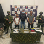 Capturados en flagrancia dos presuntos integrantes del grupo armado organizado E-33 en Sardinata (Norte de Santander)