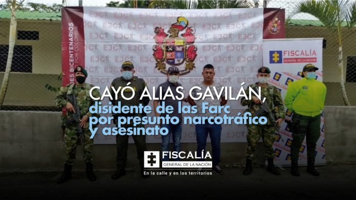 Cayó alias Gavilán, disidente de las Farc por presunto narcotráfico y asesinato