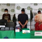 Cinco capturas en Quimbaya, Circasia, Montenegro y Córdoba por el delito de hurto